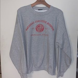 Graphic Sweatshirt Grey/Red